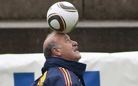 Vicente Del Bosque: Spain coach at World Cup 2010