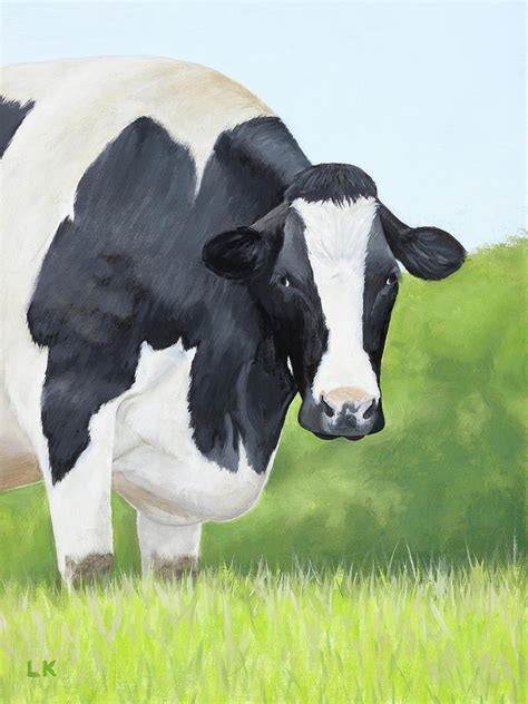 Ted the Steer Painting by Lillian Koponen - Fine Art America