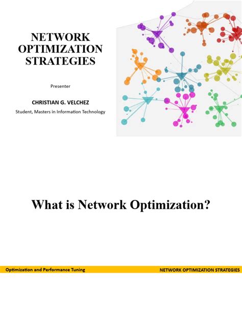Network Optimization Strategies | PDF | Computer Network | Quality Of ...