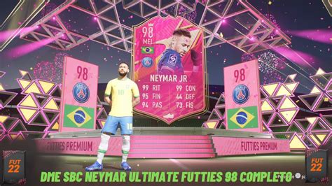 Fifa Dme Sbc Neymar Ultimate Futties Completo Futfifa