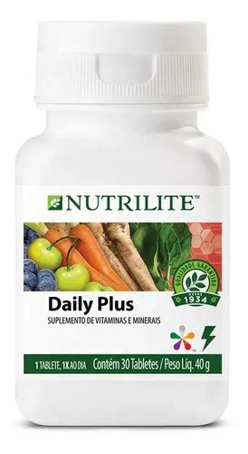 Suplemento En Cápsulas Amway Nutrilite Daily Plus Vitaminas Minerales En Pote De 40g 30 Un