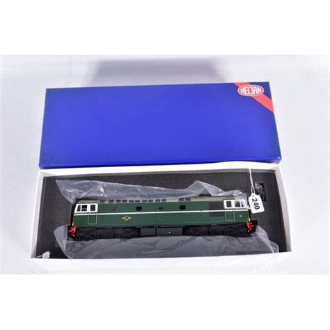 A Boxed Heljan O Gauge Class 33 Locomotive Br Green Liver In