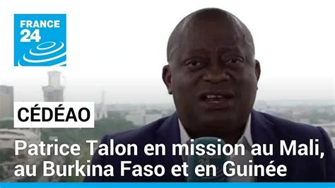 Patrice Talon nouvel émissaire de la Cédéao il se rendra au Mali au