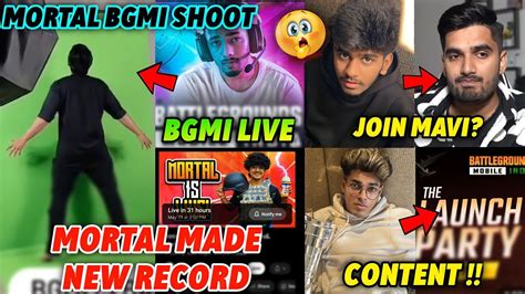 Mortal Bgmi Shoot Reveal Viru On Scout Mavi Launch Party Teams