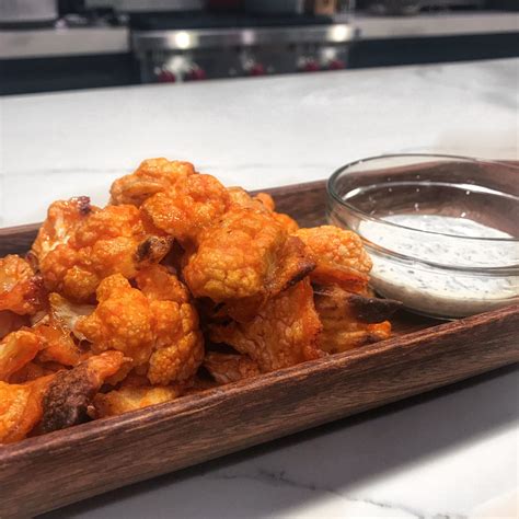 Crispy Buffalo Cauliflower Whole 30 Compliant Everything Erica