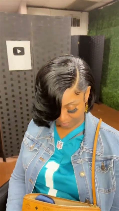 Bob Installed Using Using Gurugrip Lace Front Glue💪🏾 Youtube