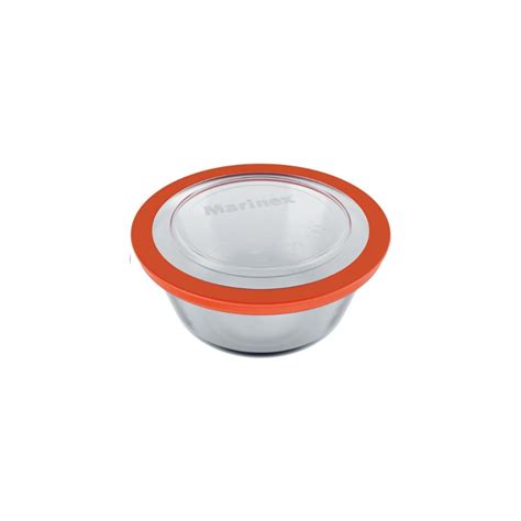 BOWL VIDRIO MARINEX 2 4LTS CON TAPA Sin Color Todolandia