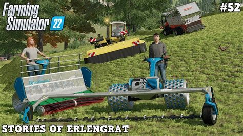 HAY FORAGE DEMO DAY On The SLOPE Erlengrat FS22