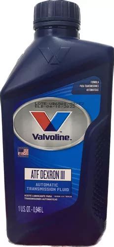 Aceite Valvoline Dexron 3 Atf Iii Caja Automática MercadoLibre