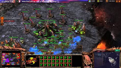 LuNaTiC Teh Macro Zerg Gold Playing StarCraft 2 Season 5 Ladder