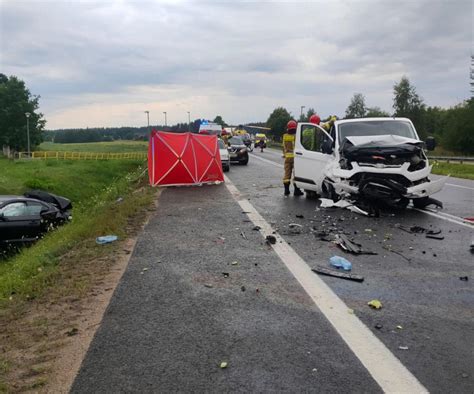 Kaplityny Śmiertelny wypadek na DK 16 Policja z Olsztyna szuka