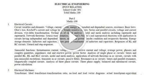 Bcs Preparation For Electrical Engineering A Competitive Guideline