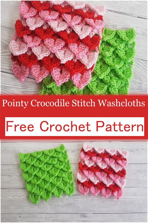 14 Free Crochet Crocodile Patterns Crocodile Stitch DIY Crafts