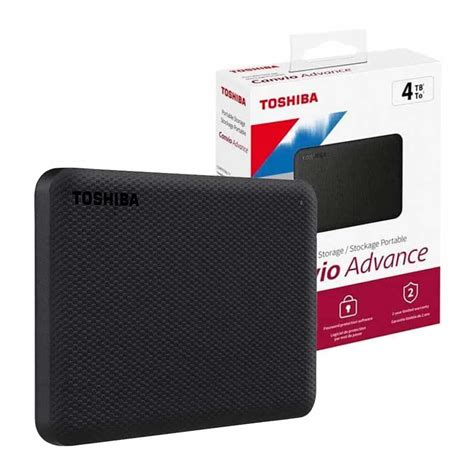 Disco Duro Externo Canvio Advance Tb Toshiba Negro En Tiendas