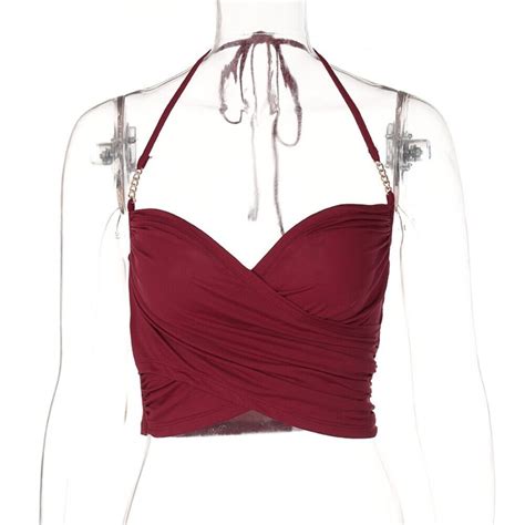 Sexy Tank Top Off Shoulder Crop Top New Strap Vest Spring Summer Ebay