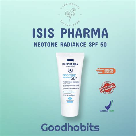 Jual Isis Pharma Neotone Radiance Spf Jakarta Pusat Goodhabits