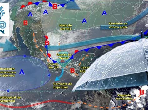 Diario Del Yaqui Clima En México Para El 23 De Abril De 2024 Lluvias