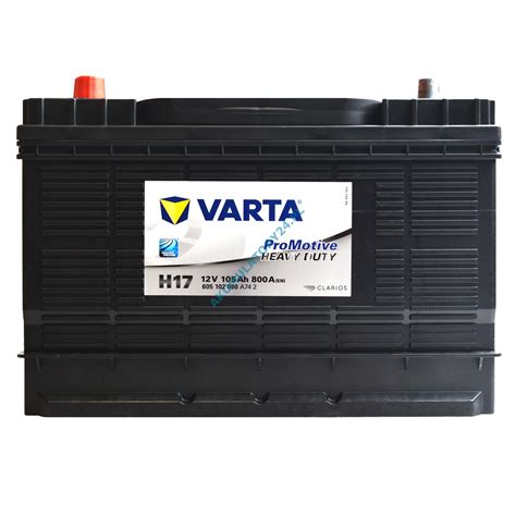 VARTA BLACK PROMOTIVE H17 12V 105Ah 800A L Lewy Plus