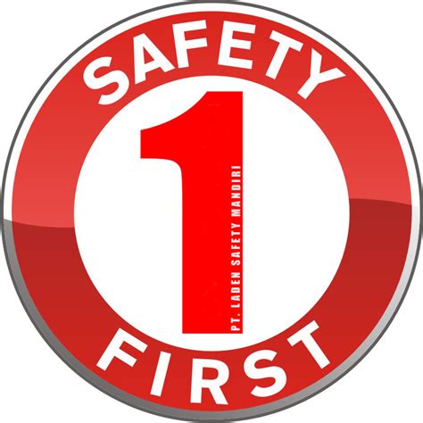 Logo Safety First Png - Safety first sign — Stock Vector © nickylarson ...