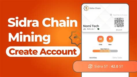 Sidra Chain App How To Create Sidra Chain Account Sidra Bank New