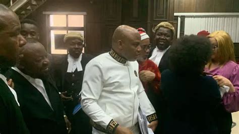 Nnamdi Kanu Trial Court Fix Date To Rule On Nnamdi Kanu Bail