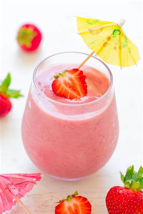 Strawberry Pineapple Smoothie Recipe Averie Cooks