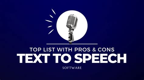 Text To Speech Software The Best 5 Tts For Business Use