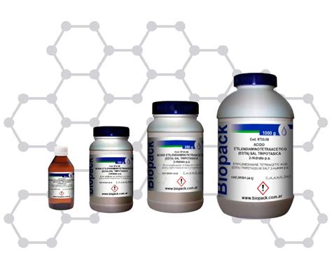 Biopack Productos Qu Micos Acido Etilendiaminotetraacetico Edta