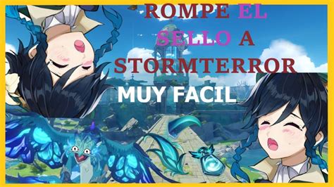 Rompe El Sello De La Guarida De Stormterror Mision Completa