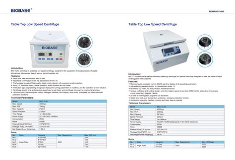 Table Top Low Speed Centrifuge Bkc Tl X Buy Biobase