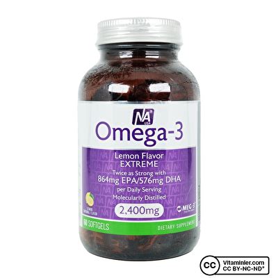 Natrol Omega 3 60 Kapsül - Omega 3