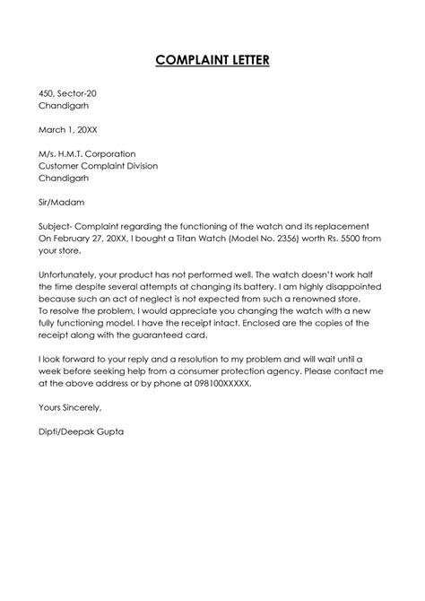 24 Complaint Letter Templates With Step By Step Guide