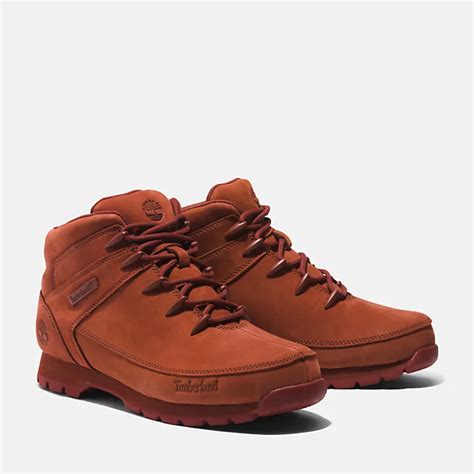 Euro Sprint Hiking Boot For Men In Red Timberland