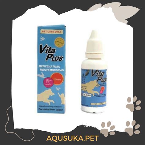 Jual Vita Plus Ml Multivitamin Kucing Dan Anjing Shopee Indonesia