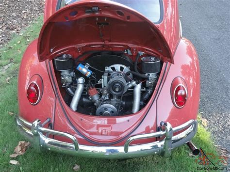 Vintage Volkswagen Vw Rag Top Beetle High Performance Engine Beautiful