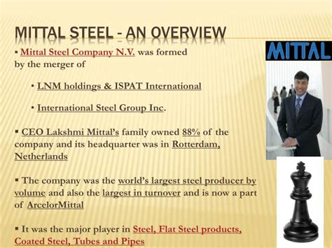 PPT - Acquisition of ARCELOR Steel by MITTAL Steel PowerPoint ...