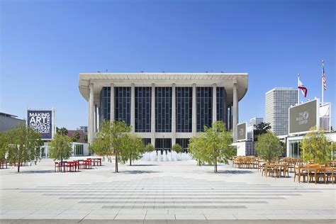 Los Angeless Music Center Plaza Makes Its Public Debut News Archinect