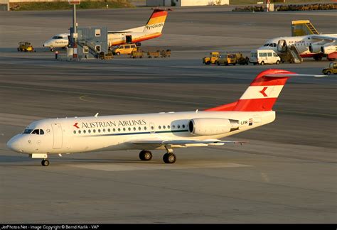 Oe Lfr Fokker Austrian Airlines Bernd K Jetphotos