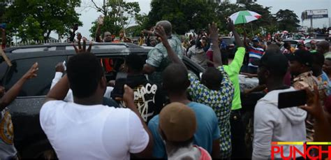 Photos Jubilation As Inec Declares Obaseki Edo Gov Punch Newspapers