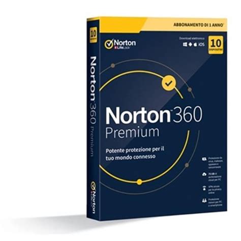 Symantec Norton 360 Premium 2020 10 Licencias 1 Año De Symantec En