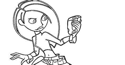 Cartoon Colouring Pages Pictures: Kim Possible Coloring Pages