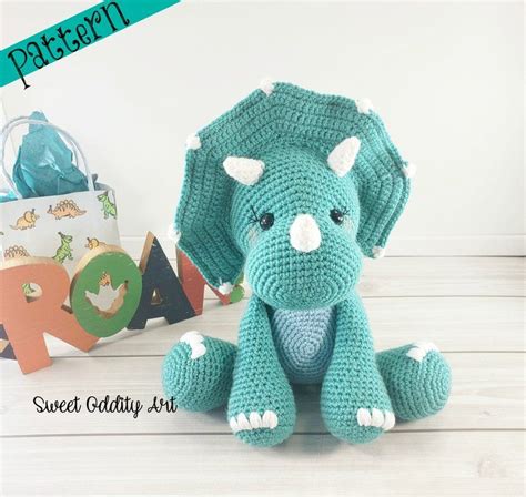 Free Dinosaur Crochet Pattern Hook Up The Sweetest Amigurumi Dinosaur