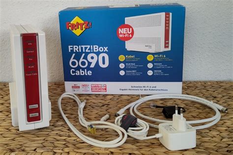 Avm Fritz Box Cable Wlan Router Mit Modem Wie Neu In Ovp Mit