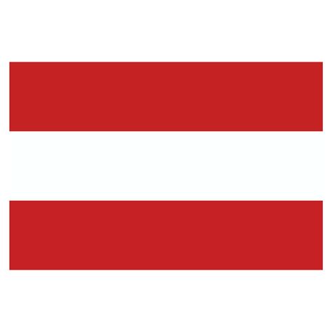 Austria Flag isolated on a Transparent Background 27765025 PNG