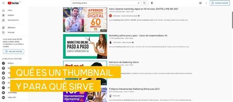 Qu Son Los Thumbnails Y Para Qu Sirvenejemplos