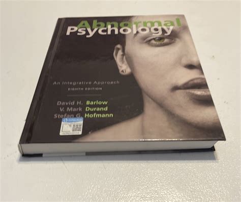 Abnormal Psychology An Integrative Approach 8th Edition 9781305950443