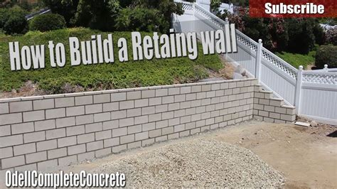 How To Build A 10 Foot High Retaining Wall Builders Villa