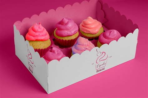 Cupcake logo design on Behance