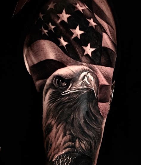 Details more than 73 patriotic eagle tattoos latest - in.cdgdbentre