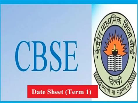 Xii X Term Pdf Cbse Date Sheet Cbse Board Exam Date